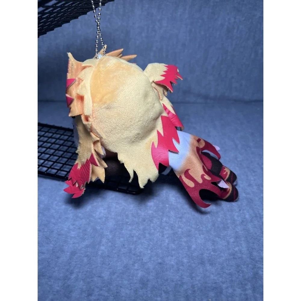 Rengoku Kyojuro Demon Slayer‎ Keychain 8in Nesoberi Small Plush Kimetsu no yaiba